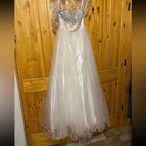 White princess gown